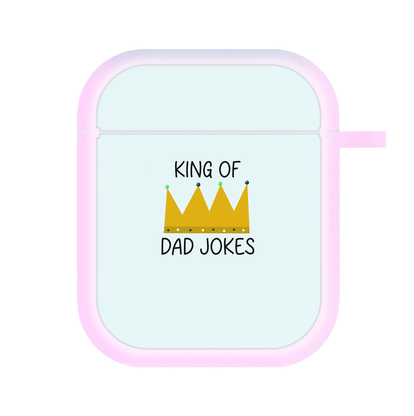 King Of Dad Jokes - Fathers Day AirPods Case