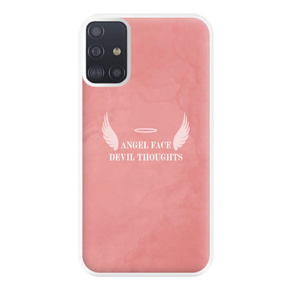 Angel Face Devil Thoughts Phone Case