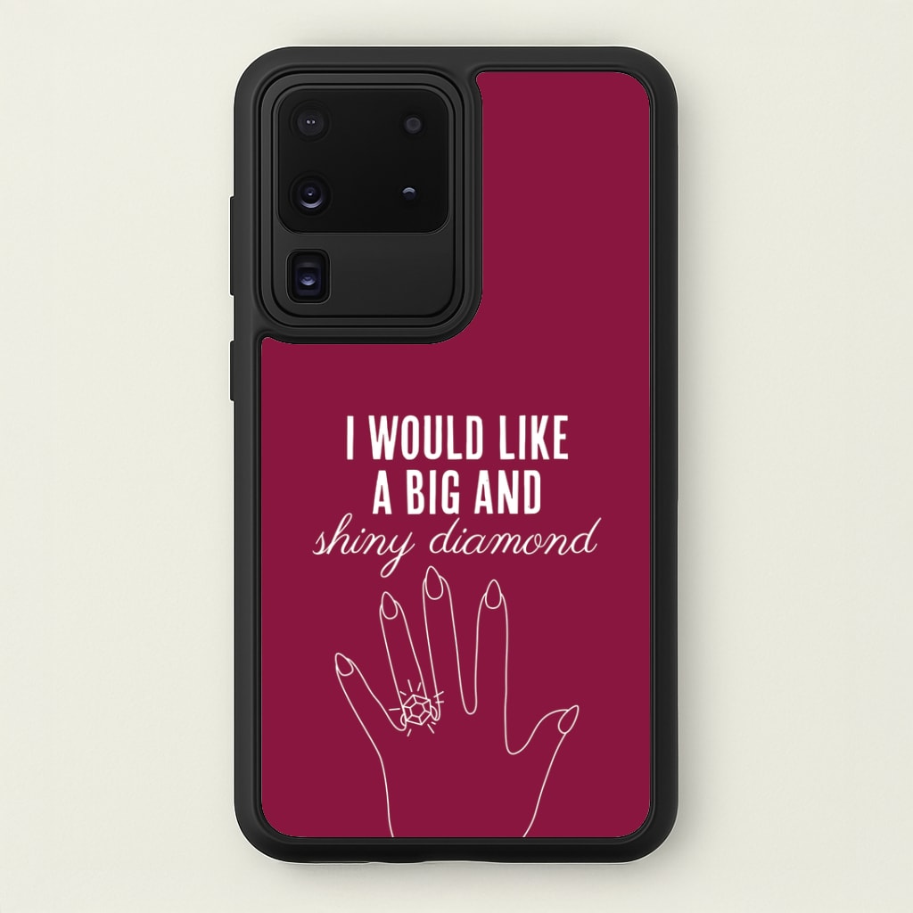Shiny Diamond Galaxy S20 Ultra Case