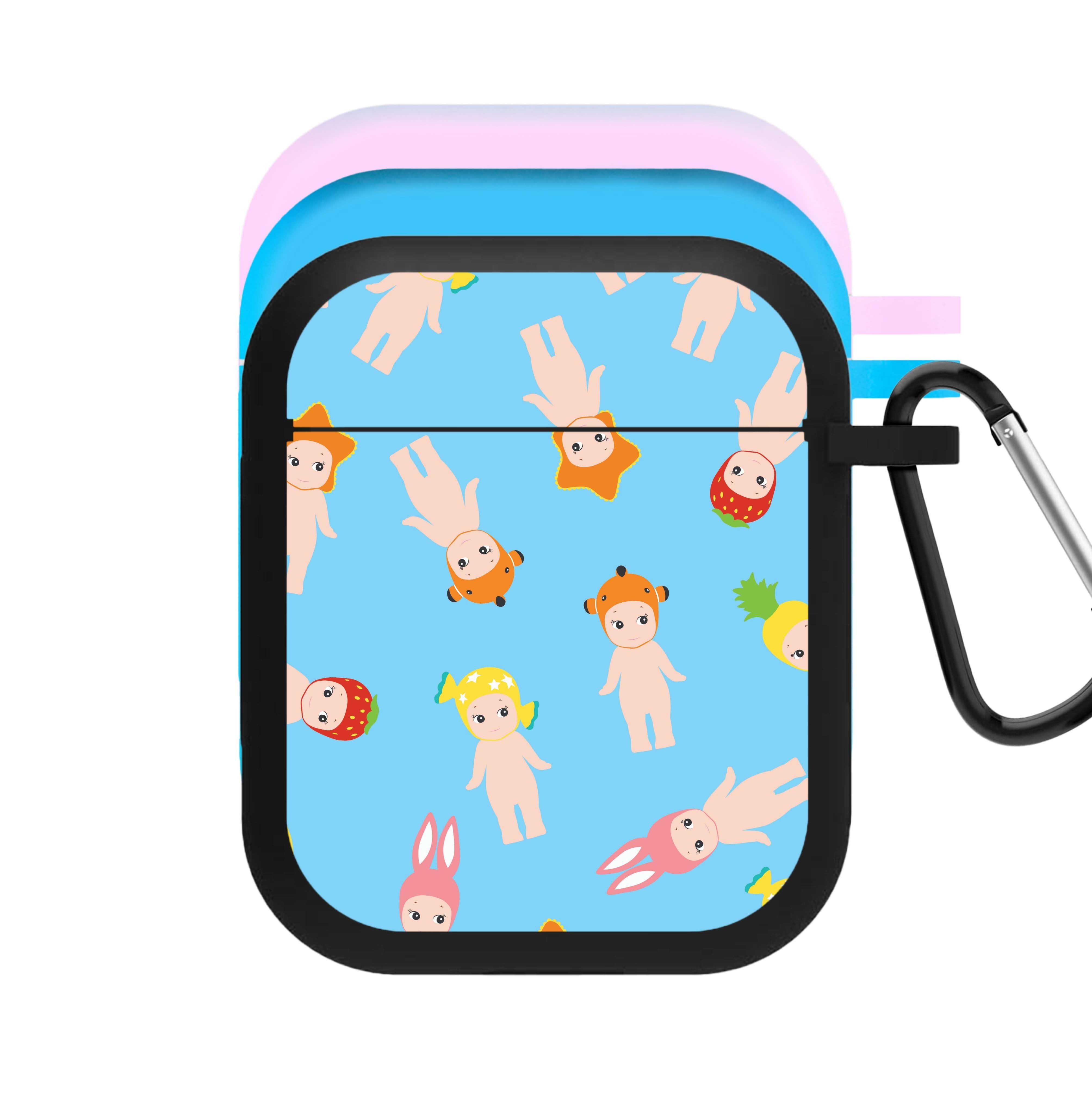Angels Pattern AirPods Case