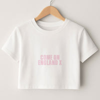 Come On England Crop top
