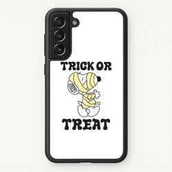 Trick Or Treat Cartoon Beagle Galaxy S22 Case