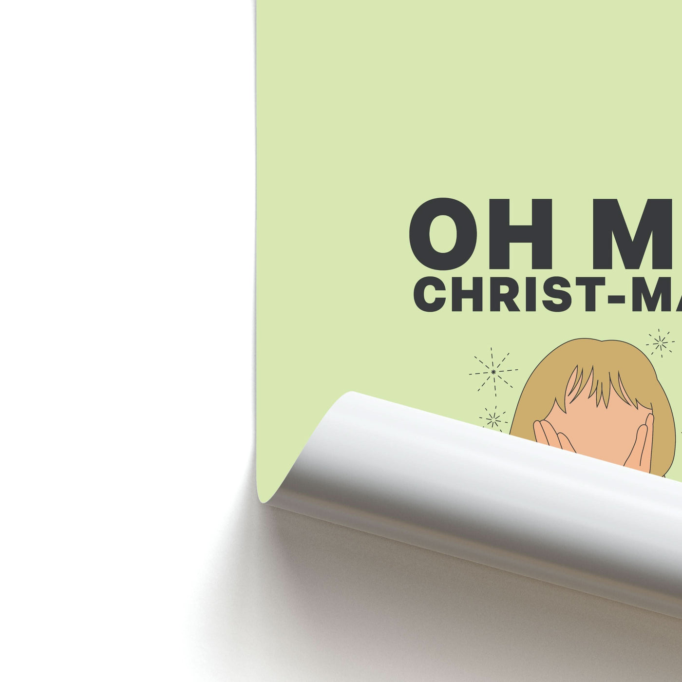 Oh My Christ-Mas Poster