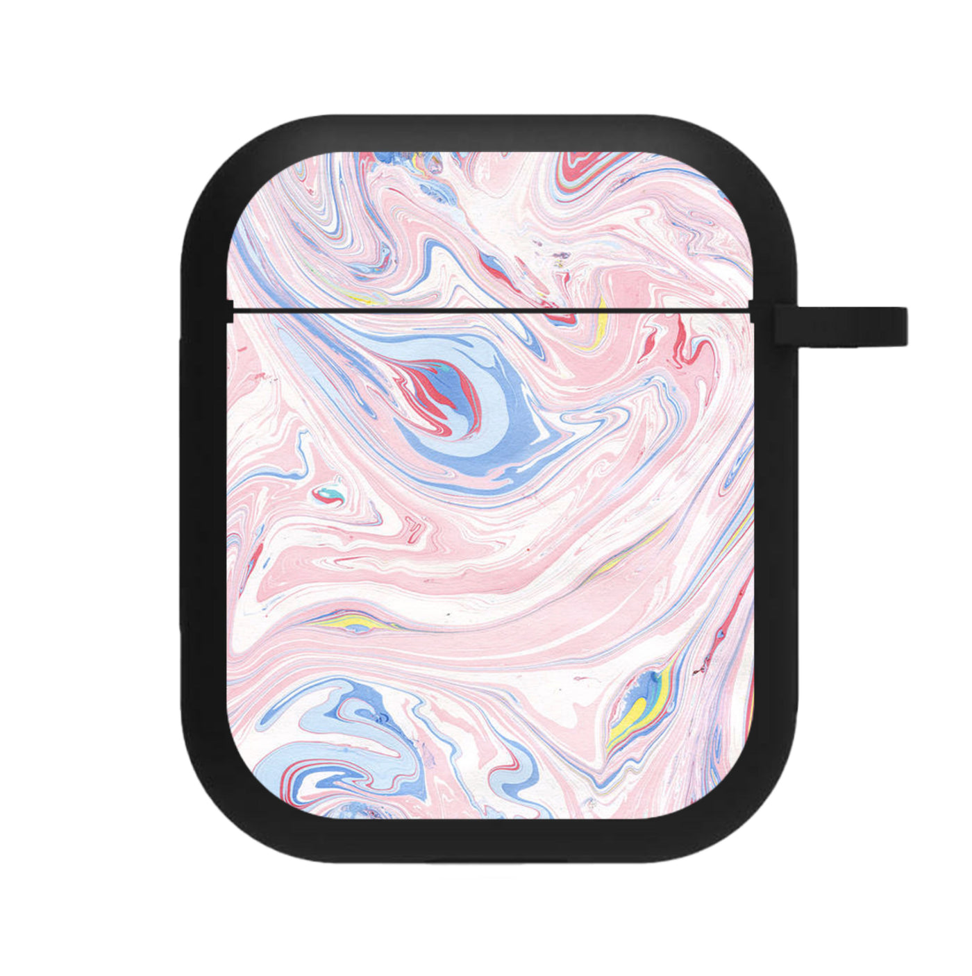 Pink Marble Swirl AirPods Case