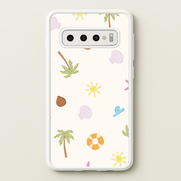 Summer Essentials Galaxy S10 Case
