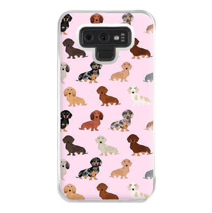 Dachshund Breed Pattern Phone Case