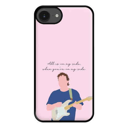 All Is On My Side Pink iPhone 16e Case