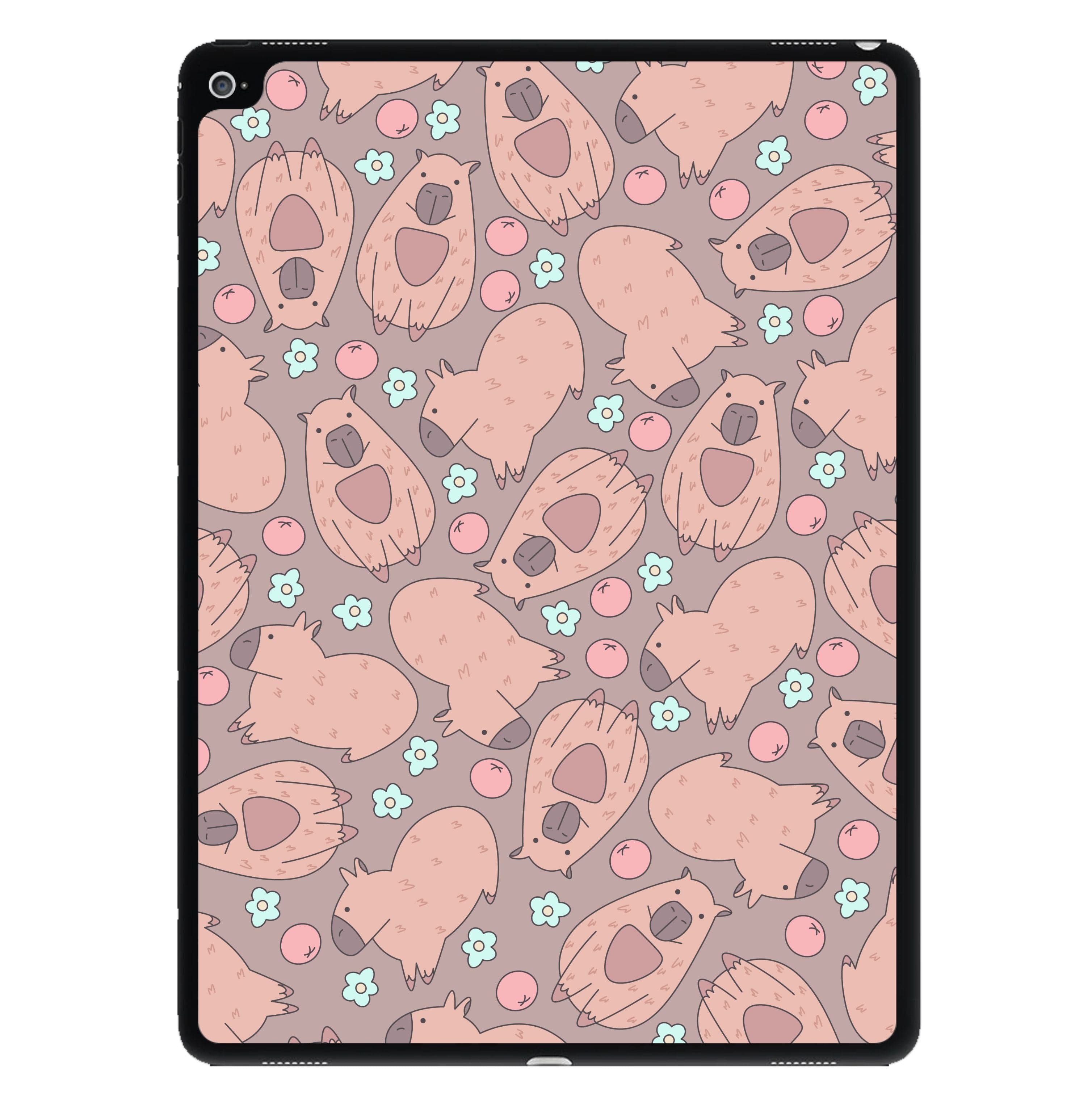 Capybara - Animal Patterns iPad Case