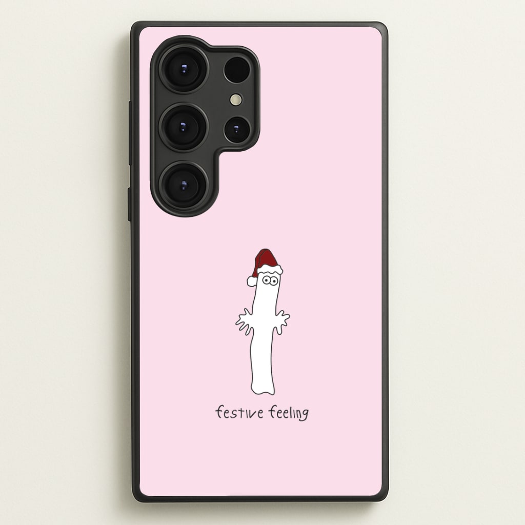 Festive Feeling Wiggly Moom Galaxy S25 Ultra Case