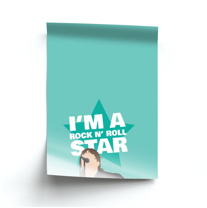 I'm A Rock And Roll Star Poster