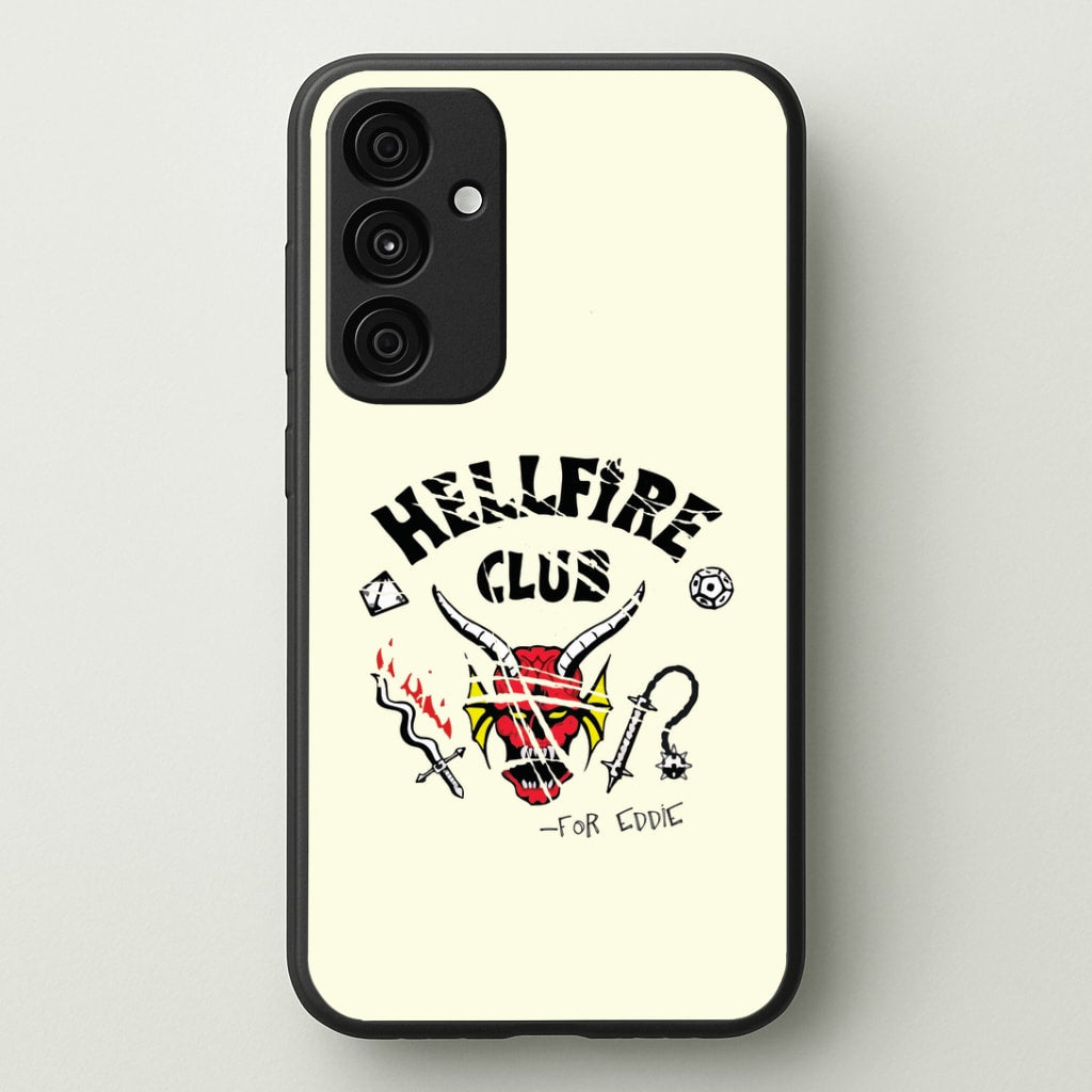 Torn Hellfire Club Galaxy A35 Case