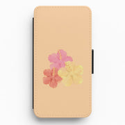 Hibiscus Sunset Flip / Wallet Phone Case 1