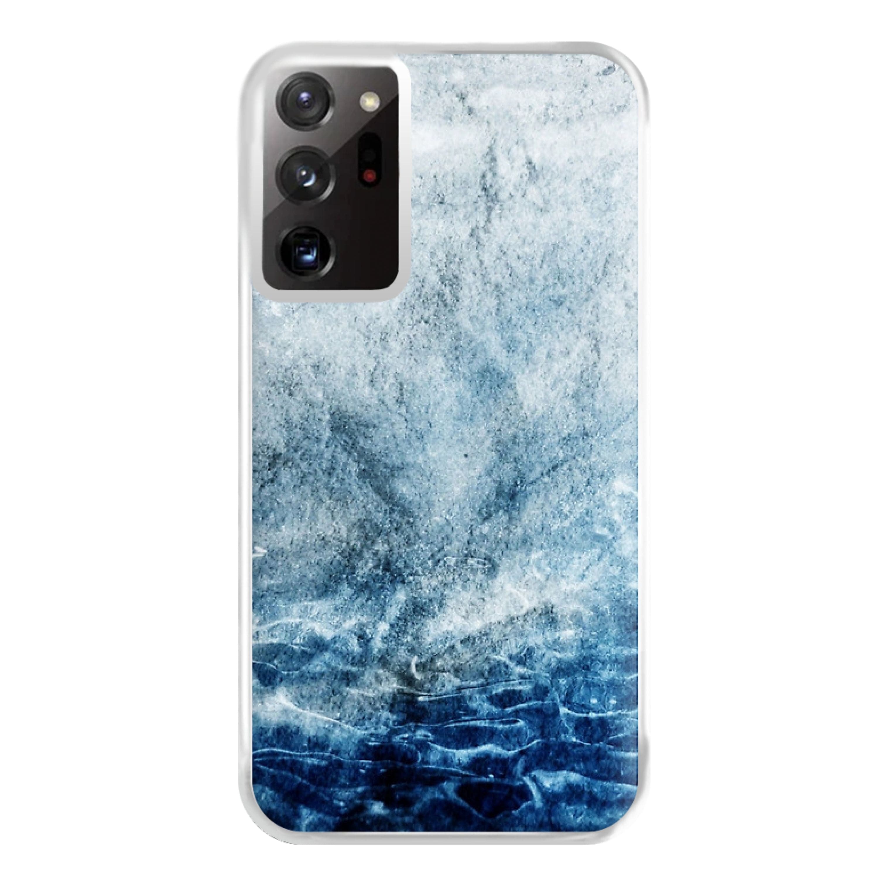 Sea Blue Marble Phone Case