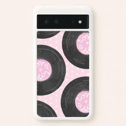 Thrifted Vinyl Polka Pattern Google Pixel 6 Case