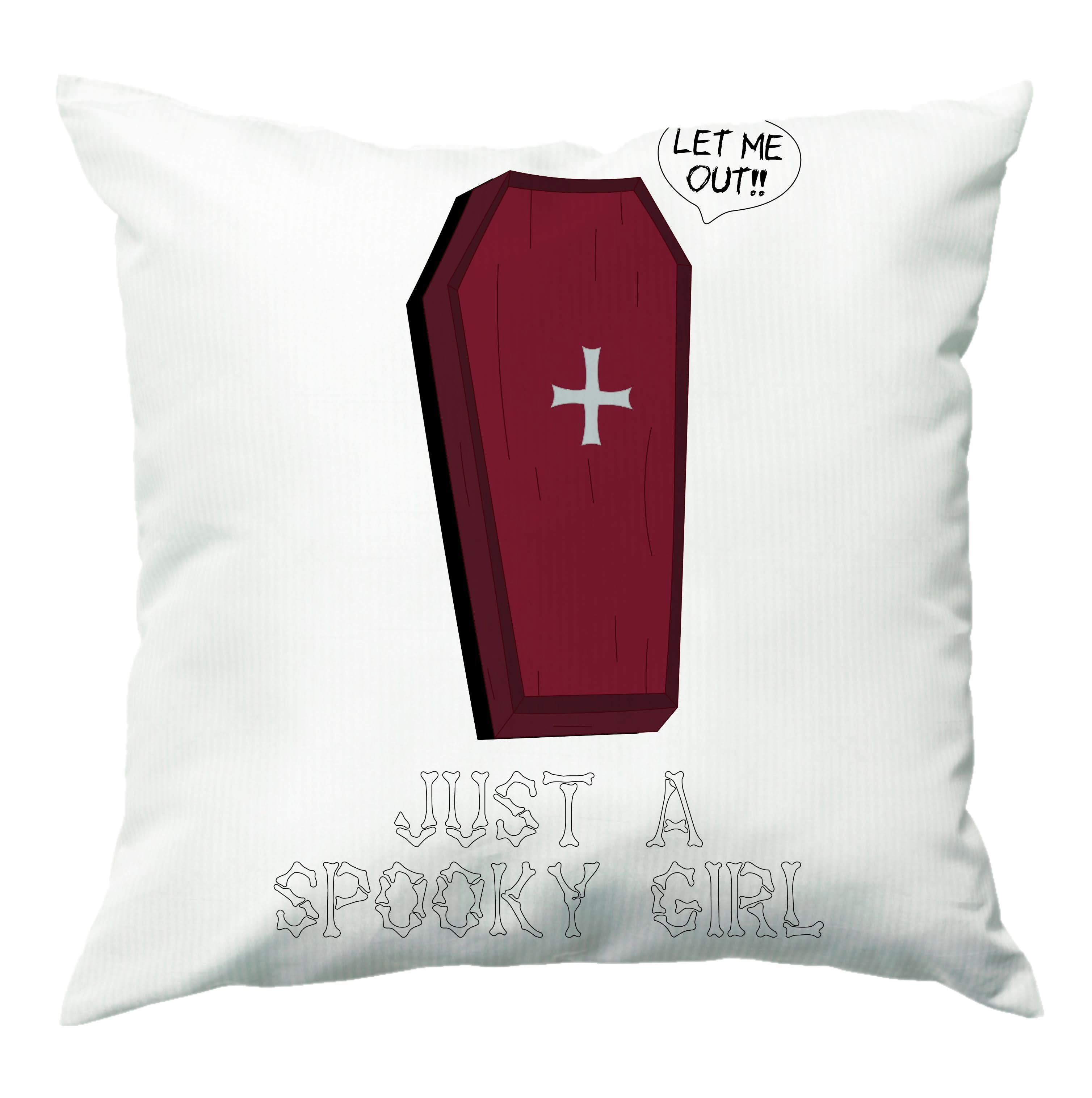 Just A Spooky Girl Cushion