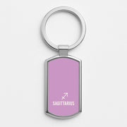 Sagittarius Pastel Zodiac Luxury Keyring 1
