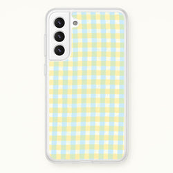 Lemonade Gingham Galaxy S22 Plus Case