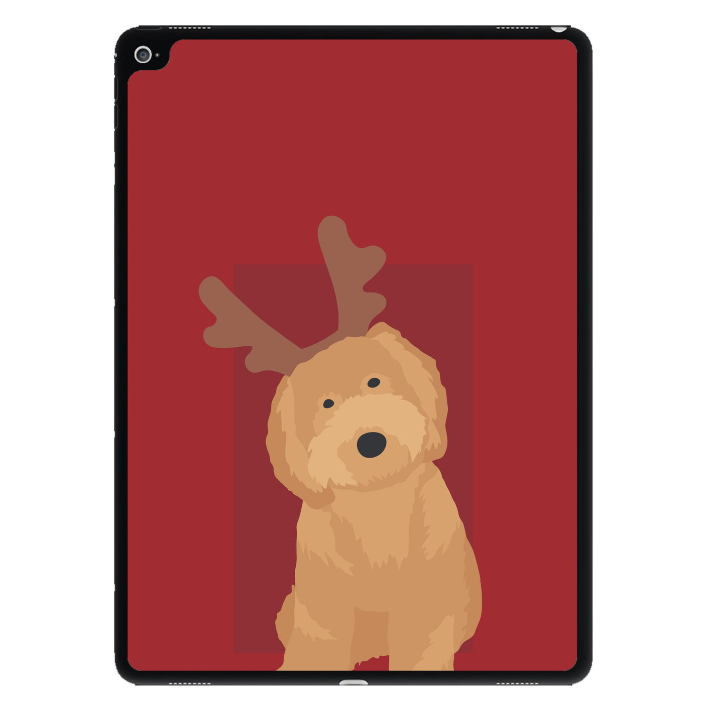 Dog Christmas Ears iPad Case