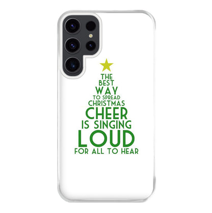 The Best Way To Spread Christmas Cheer - Elf Phone Case