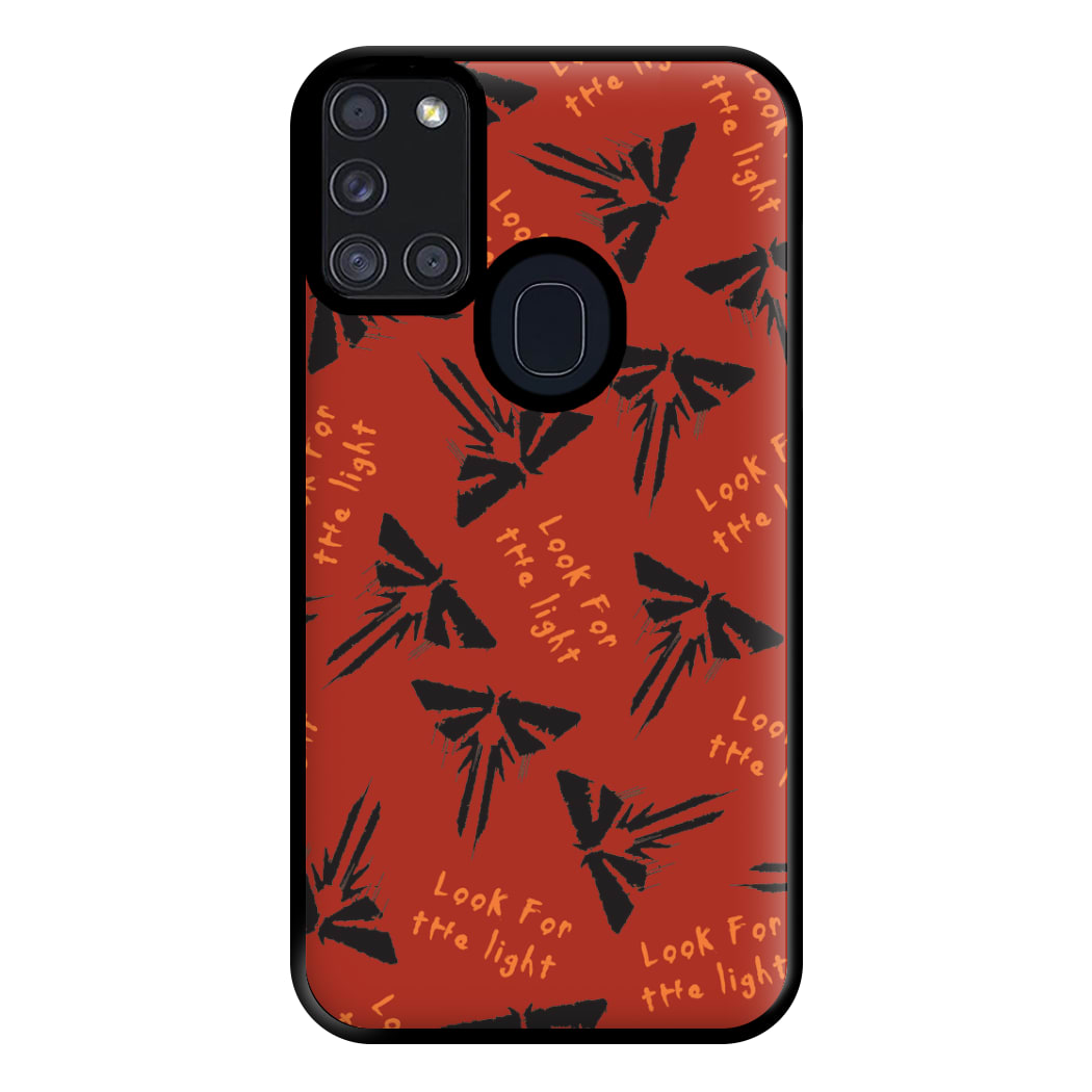 Look For The Light Firefly Pattern Galaxy A21s Case