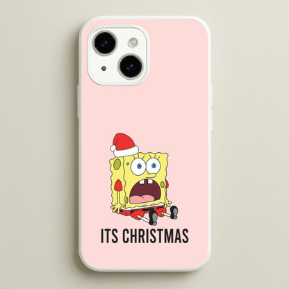 It's Christmas Cartoon Sponge iPhone 14 Plus Case