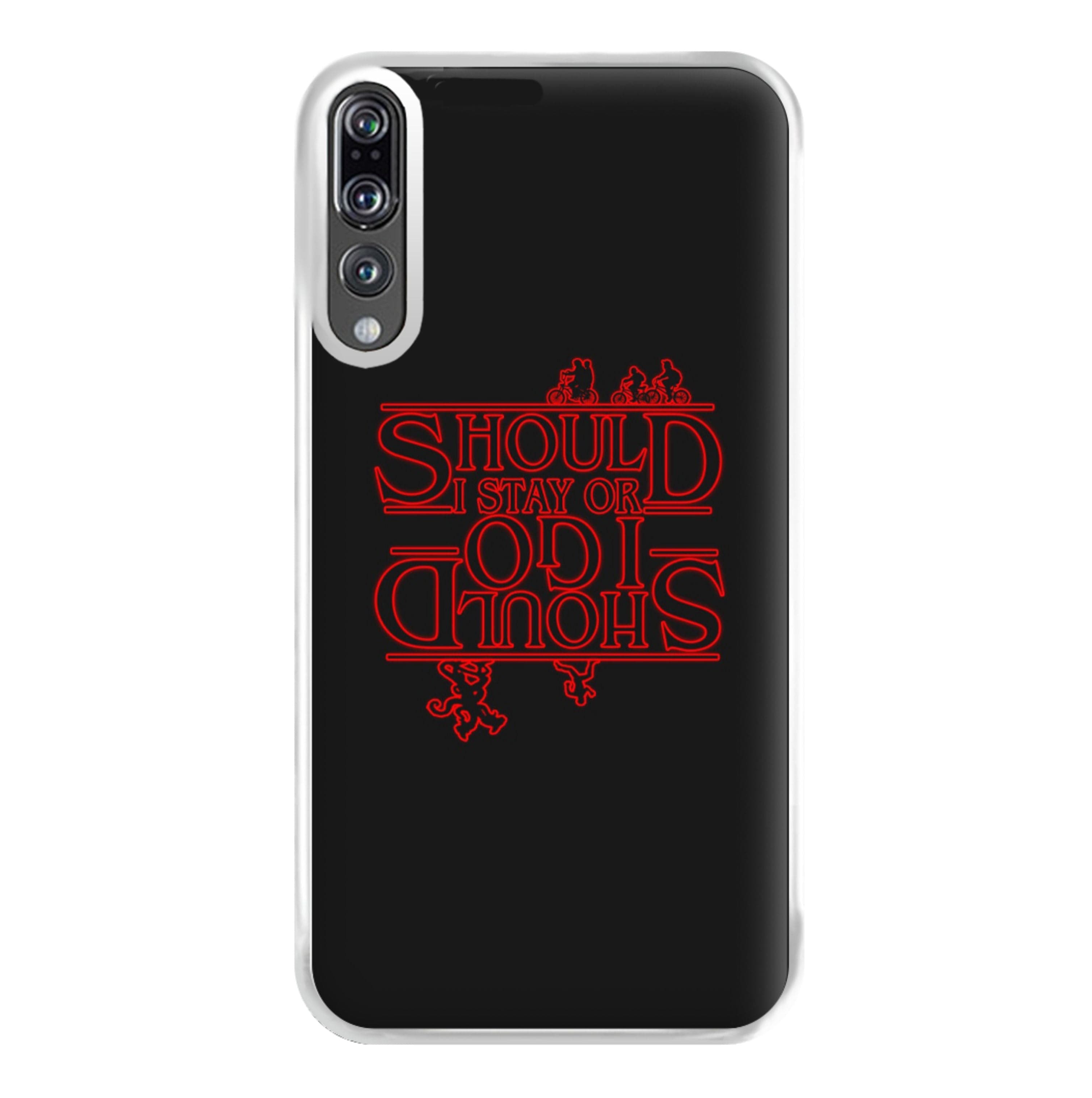 Should I Stay Or Should I Go Upside Down Phone Case