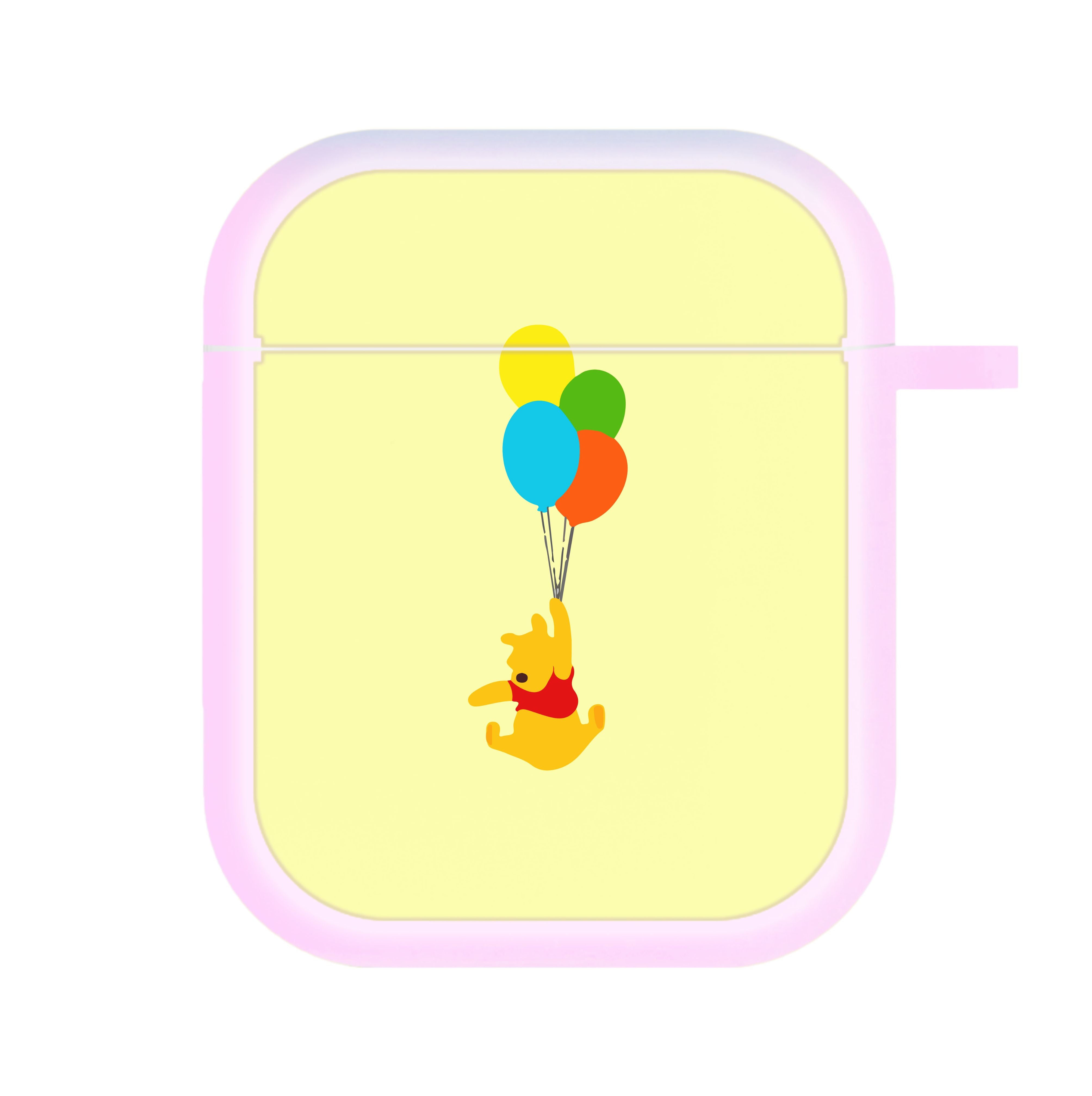 Pooh On Balloons AirPods Case