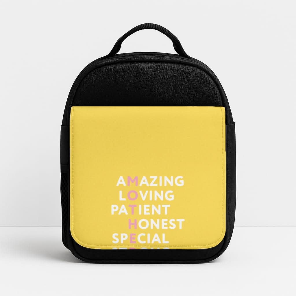 Mother Anagram Insulated Lunch Bag