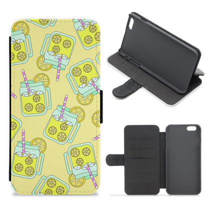 Lemons - Summer Flip / Wallet Phone Case