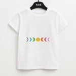 Band Moon Cycle Kids Unisex T-Shirt