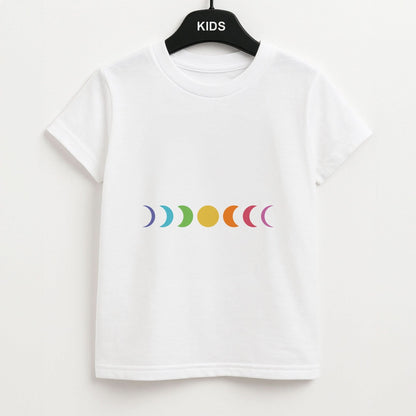 Band Moon Cycle Kids Unisex T-Shirt