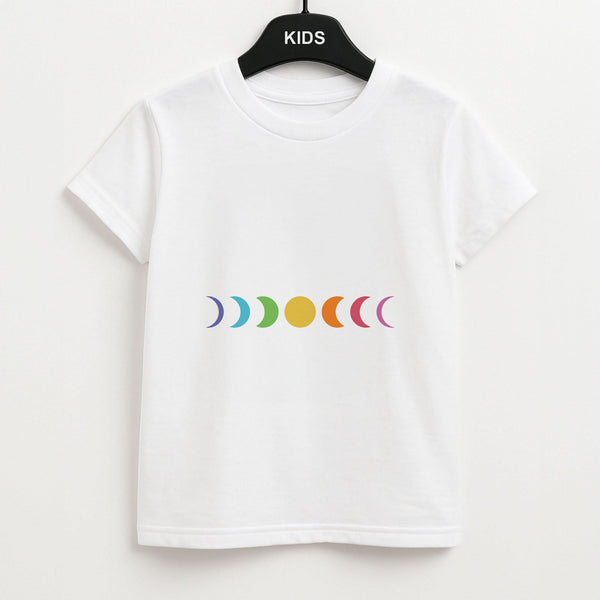 Band Moon Cycle Kids Unisex T-Shirt