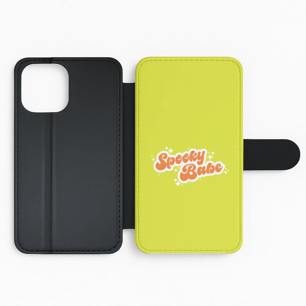 Spooky Babe Flip Phone Case