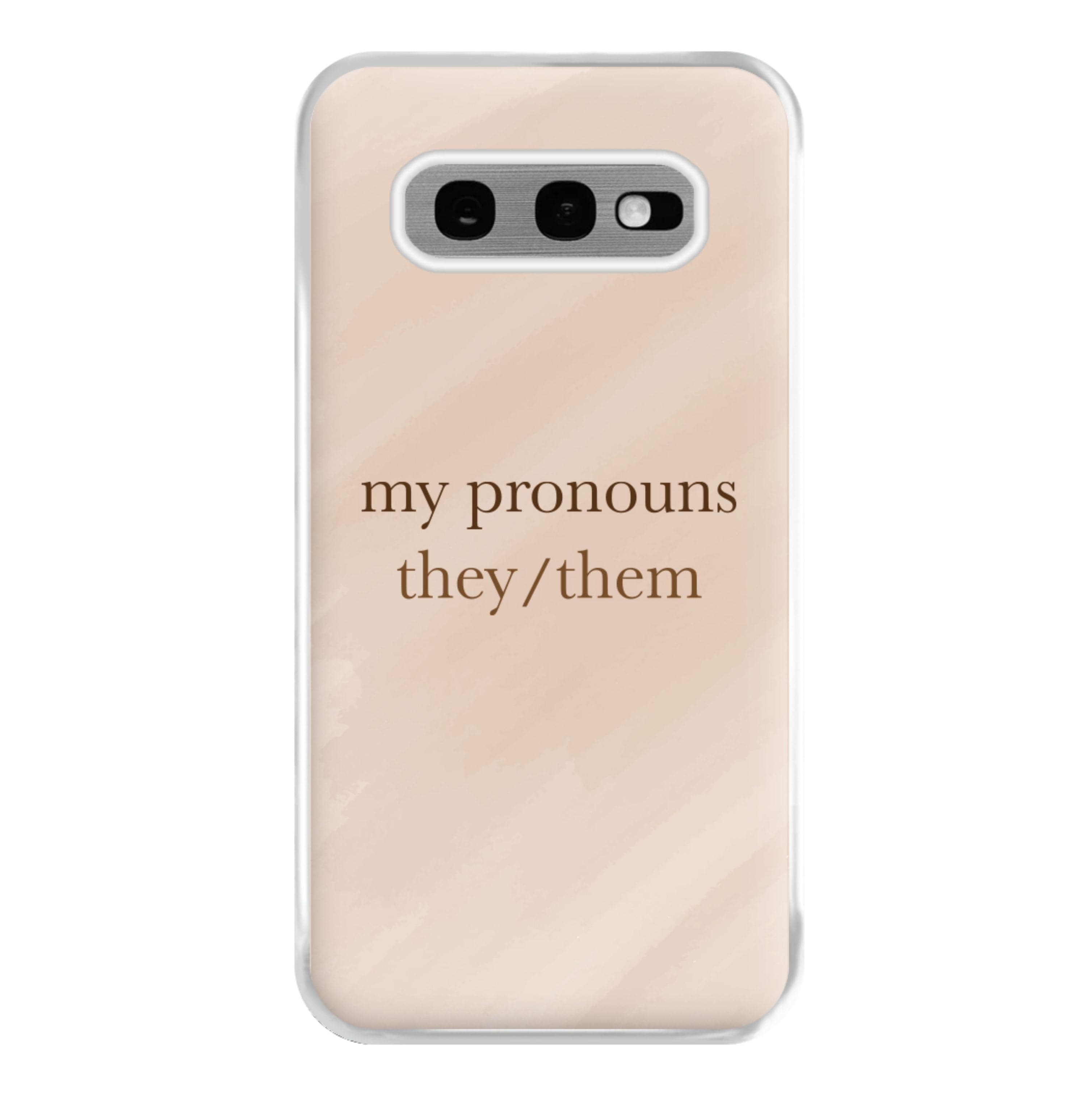 They & Them - Pronouns Phone Case