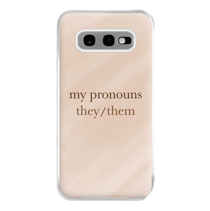 They & Them - Pronouns Phone Case