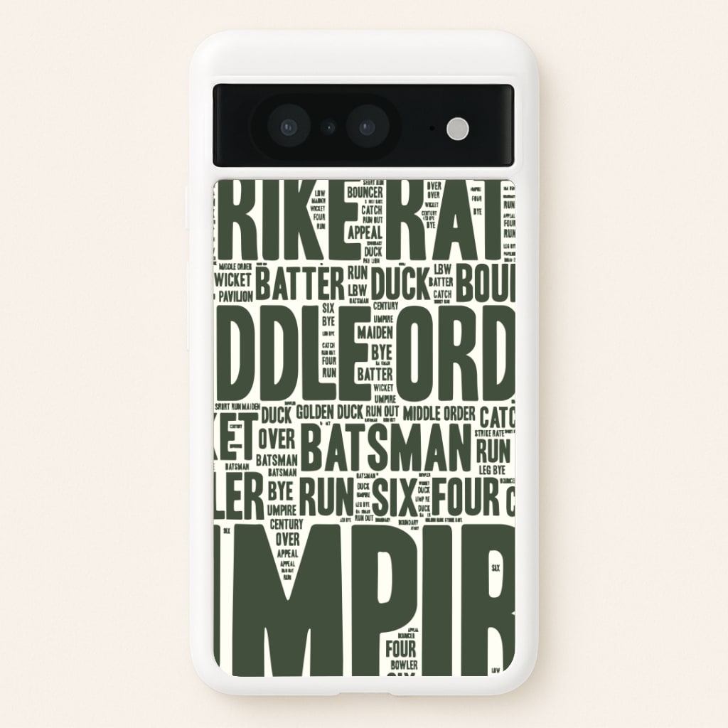 Cricket Wordscape Google Pixel 8 Case