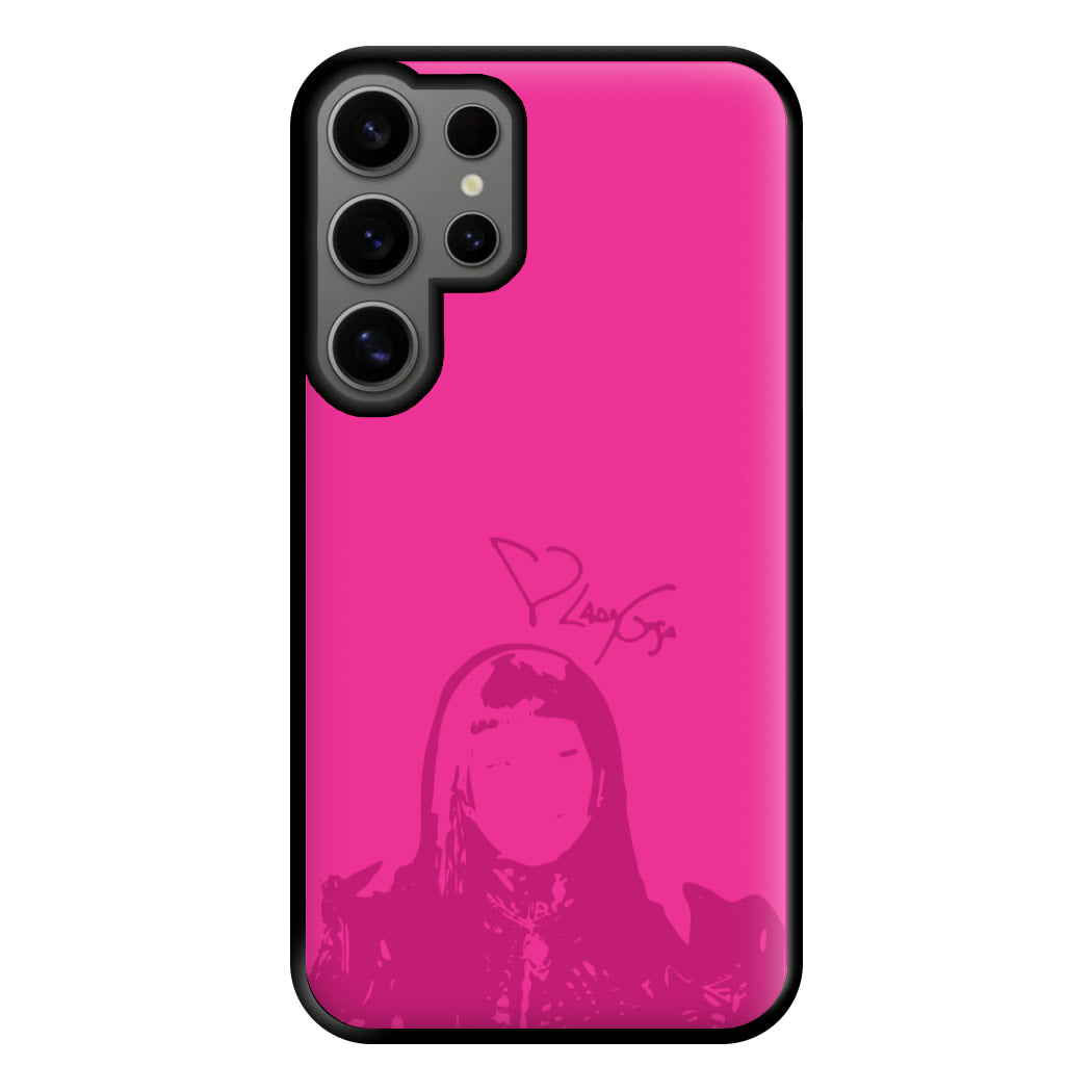 Pink Gaga Silhouette  Galaxy S24 Ultra Case