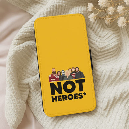 Not Heroes Leather Phone Case