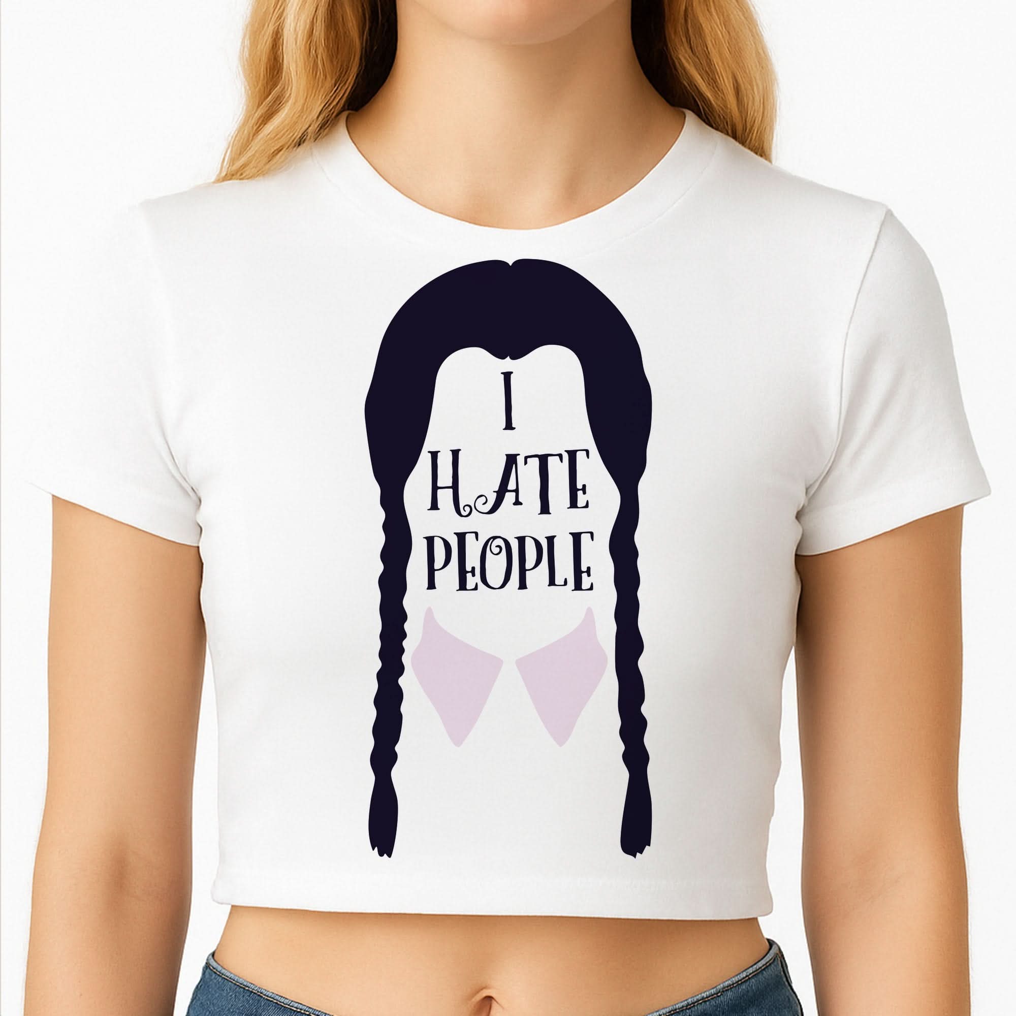 I Hate People Crop Top