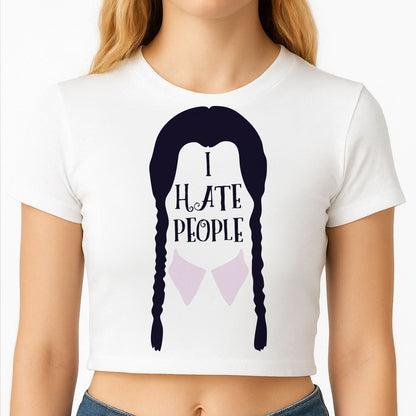 I Hate People Crop Top