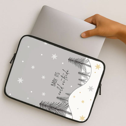 Baby It's Cold Outisde Landscape MacBook Cover