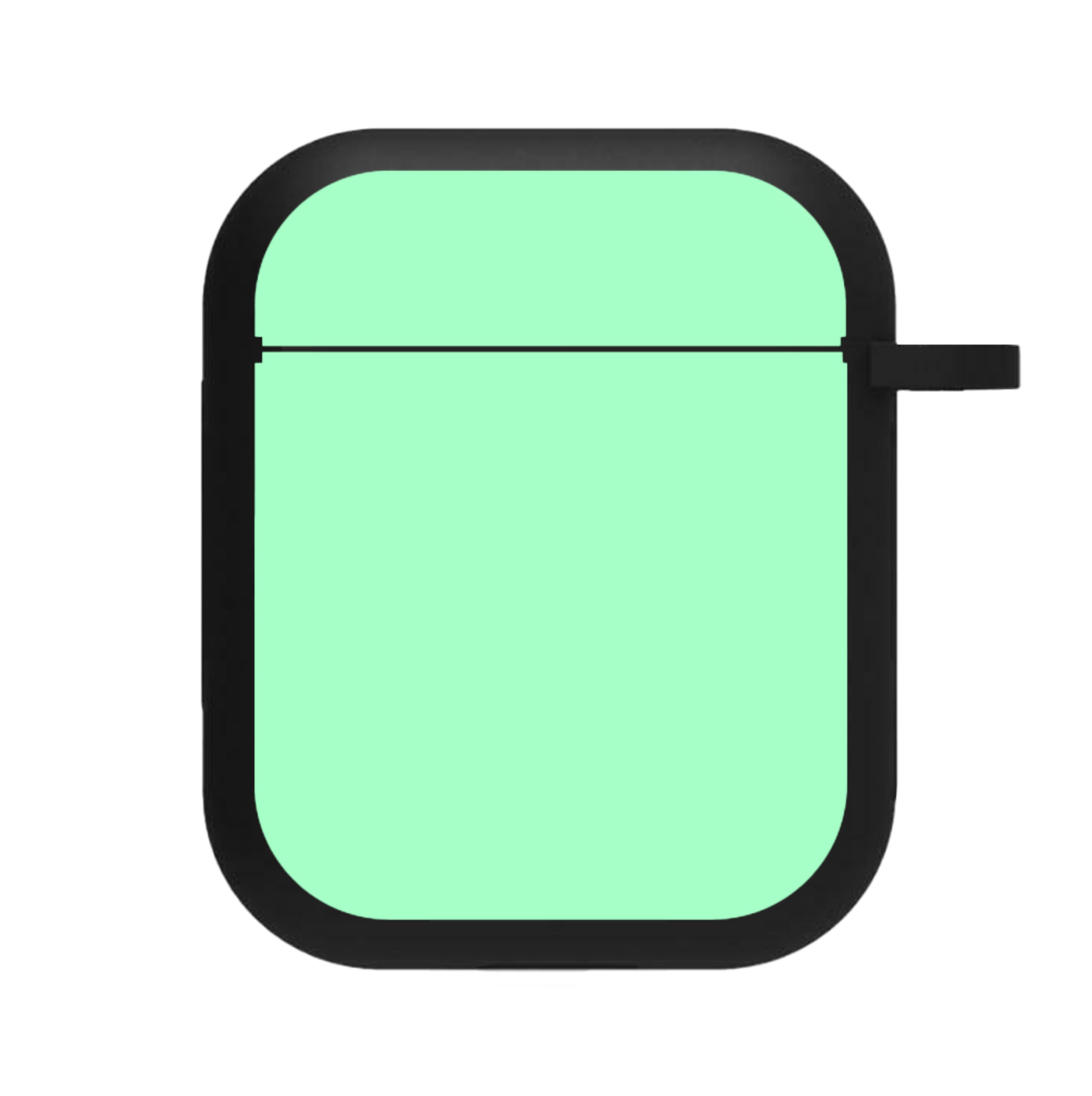 Back To Casics - Pretty Pastels - Plain Green AirPods Case