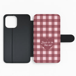 Love Is In The Air Flip Phone Case