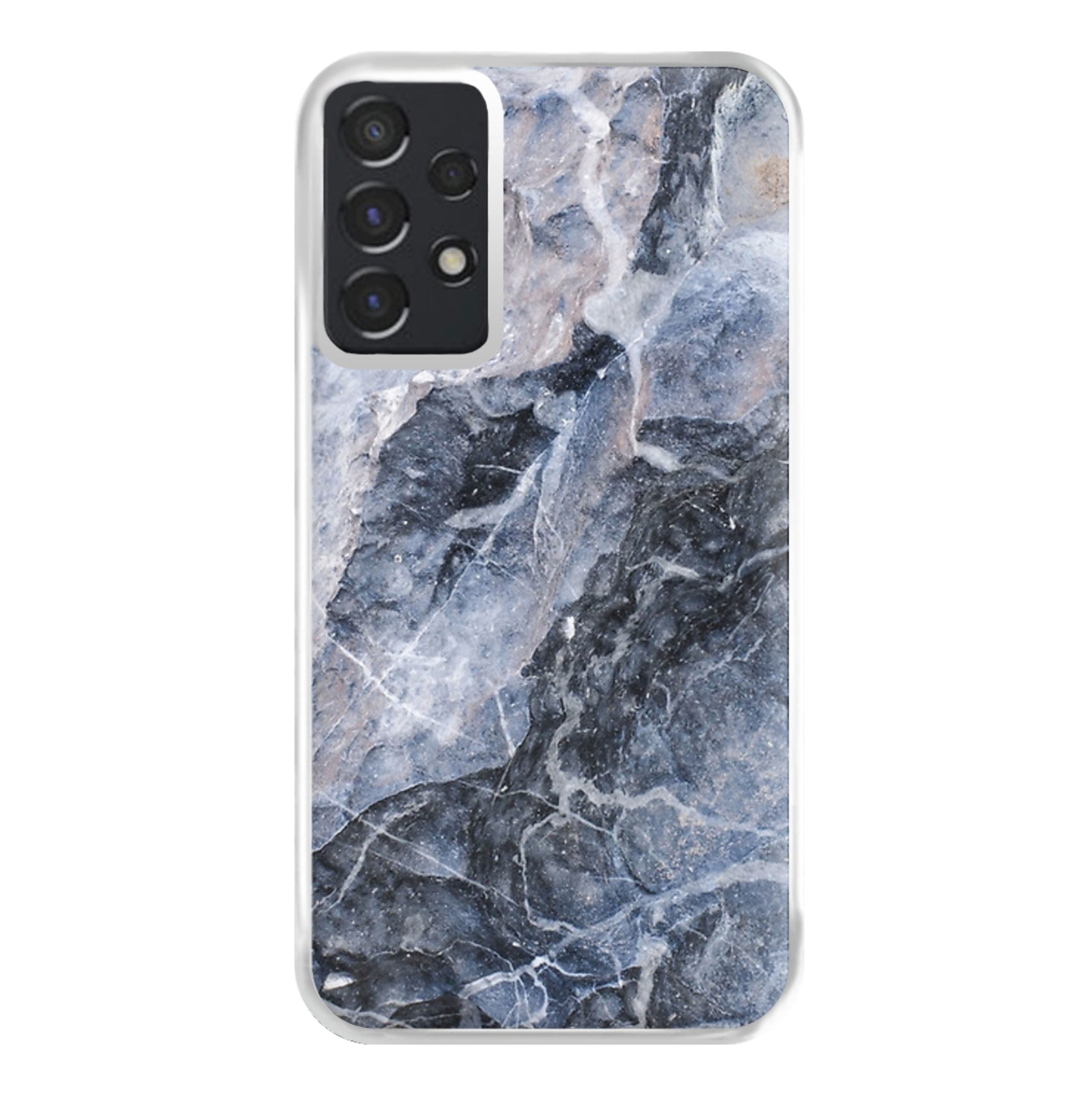 Grey and White Marble Phone Case