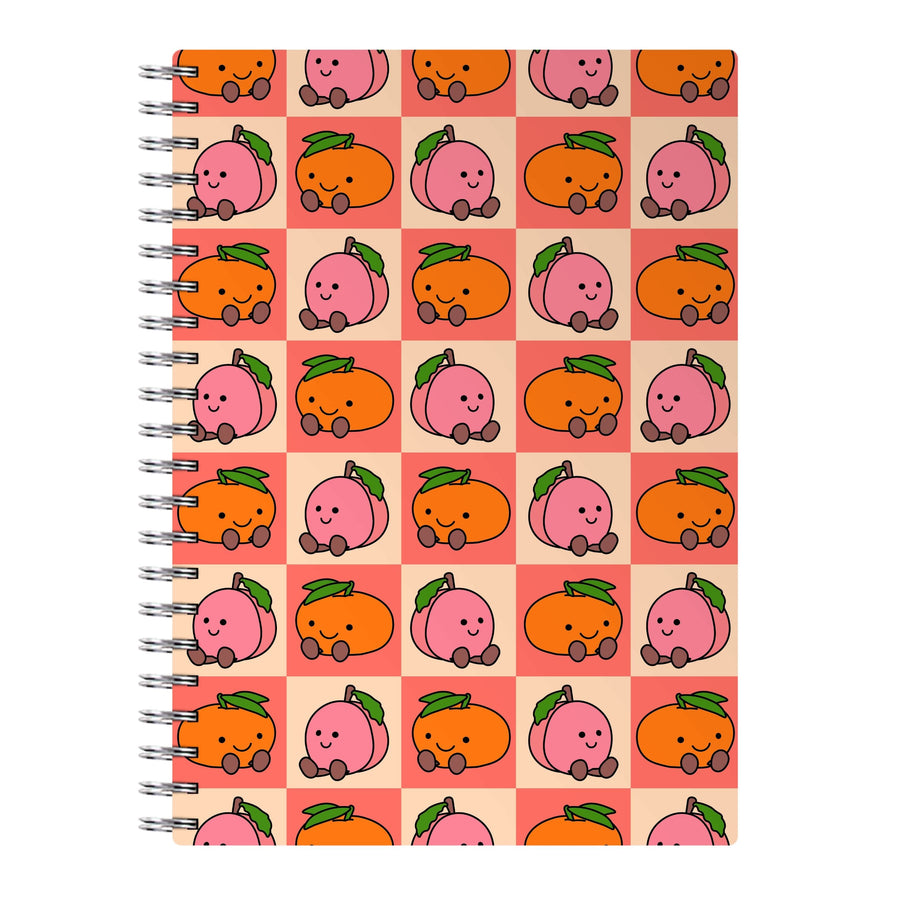 Oranges And Peaches - Plushy Notebook