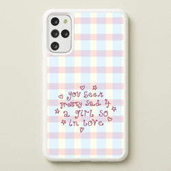 Dreamy Plaid Galaxy S20 Plus Case