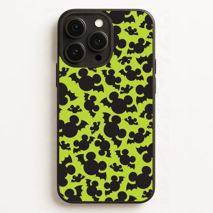 Mouse Bats Pattern iPhone 16 Pro Max Case
