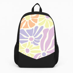 Pastel Abstract Flowers Backpack