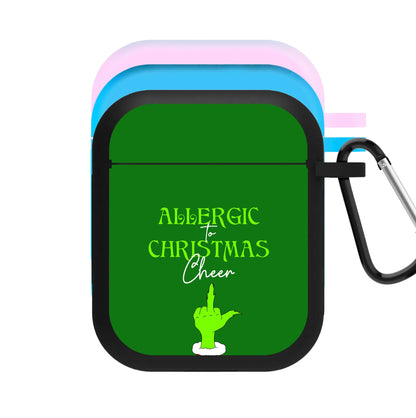 Allergic To Christmas Cheer AirPods Case