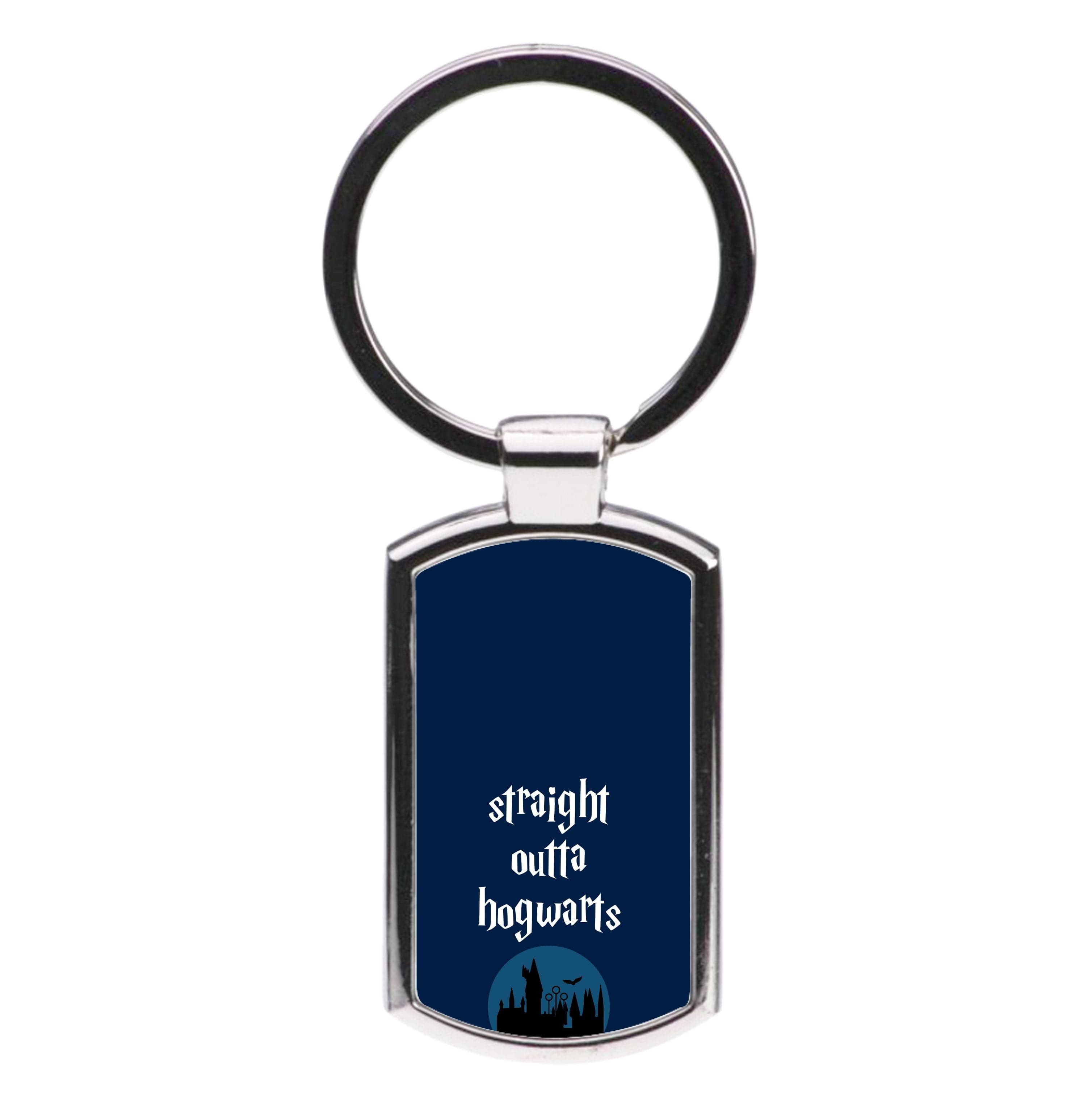 Straight Outta Hogwarts Luxury Keyring